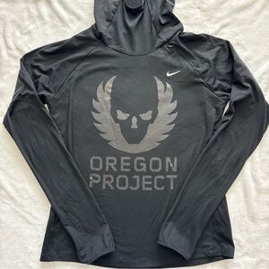 Nike Oregon Project Energy Element Women's Running Hoodie Black Medium ORPJT